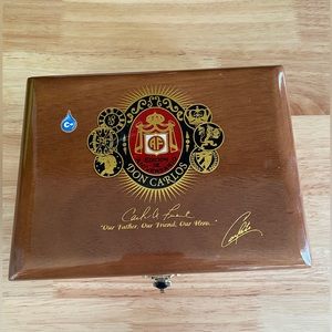 A. Fuente Don Carlos Cigar Box (empty)